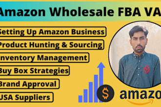 be your amazon fba wholesale virtual assistant