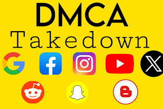 remove negative defamatory harmful content on google reddit fb yt ig tk by dmca