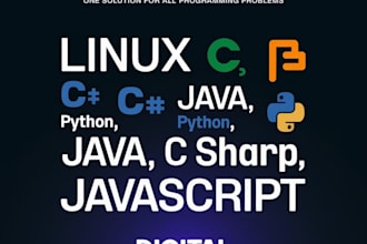 linux c,cpp,csharp, python , javascript and ubuntu programming project and tasks