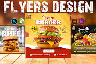 design animated, digital, music, fashion or motion flyers