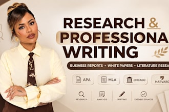 do excellent urgent online research,and white papers