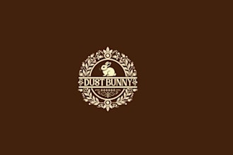 design monogram custom rabbit logo for you