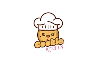 design unique cookie kitchen logo