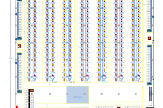 design industrial, warehouse, and production floor layouts