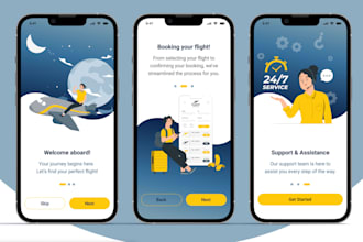 do onboarding design app splash screen animation figma ui ux web app uiux design