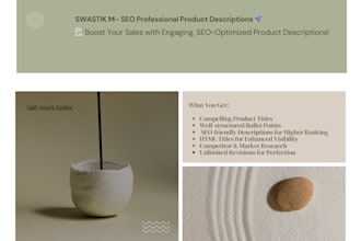 wright SEO professional product discription