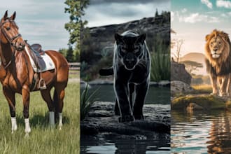create ai generated realistic cinematic images