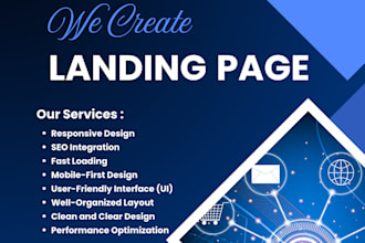 get expert landing page designer, SEO optimized