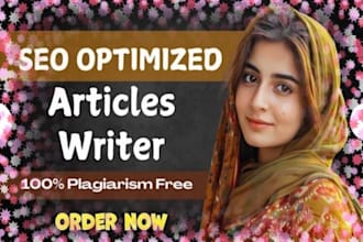 do SEO article writing, blog post writing or content writing
