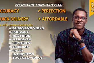 transcribe all your audio and videos instantly