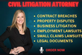 be your civil litigation lawyer helps you to get justice in USA