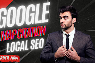 10,000 google maps citations for gmb ranking with  optimized images local SEO