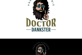 design cool doctor danker logo