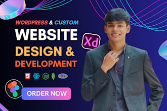 design and develop a custom website for your business