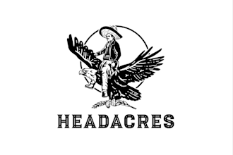 design head acres  family grain farm logo