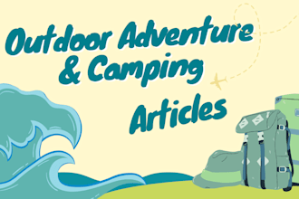 write engaging SEO content on camping, hiking, and fishing to boost your traffic