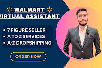 be your expert walmart dropshipping virtual assistant