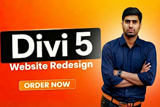 redesign your website in divi 5