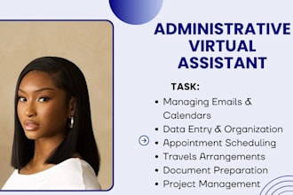 be your personal administrative virtual assistant