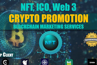 promote crypto memecoin solana nft defi projects telegram subscriber
