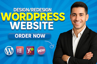 build a modern, responsive wordpress website or redesign it