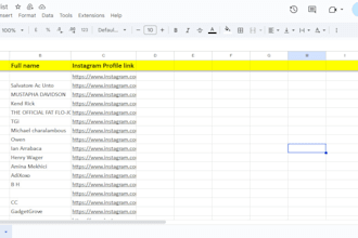 do facebook,instagram and twitter outreach and send dms daily