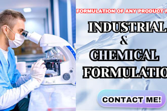 formulate industrial and chemical formulation, polymers and product development