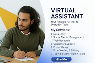 be your virtual assistant and web research expert