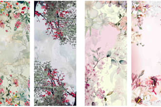 design seamless textile patterns