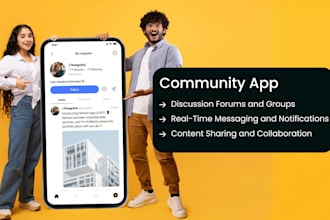 develop a custom community app like faithlife or nextdoor
