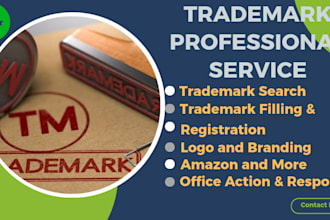 professionally do patent search and trademark registration