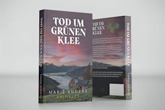 create unique book cover, ebook cover and kindle book cover design