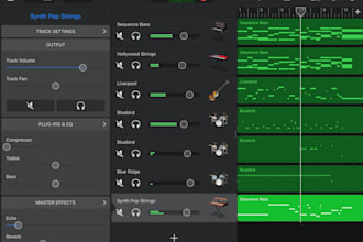 create a custom instrumental backing audio track