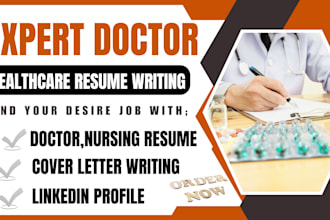 write medical healthcare resume nursing cv, cover letters linkedin profile