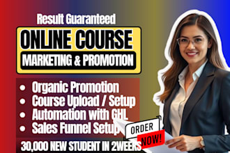 kajabi online course promotion thinkific health and wellness course sales page