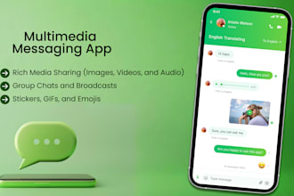 develop a custom multimedia messaging app for fun sharing like snapchat