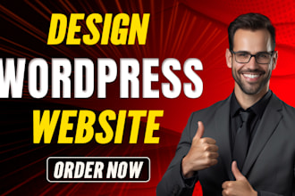 do wordpress website development or design, redesign wordpress website