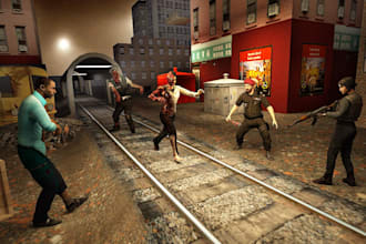 develop unreal engine horror game, multiplayer game, rpg survival game, mmropg
