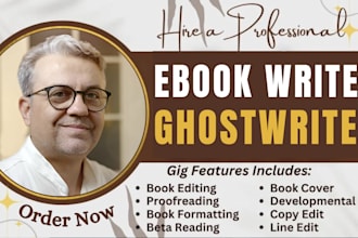 be ebook ghostwriter, book writer, ghost ebook writer, nonfiction ghostwriter