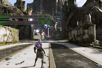 create 3d fight game,multiplayer fight game ,street fight game in unreal engine