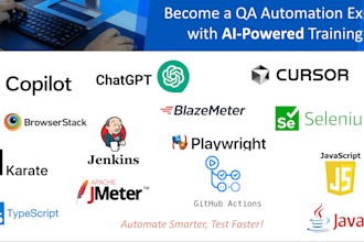 train you to become a QA automation expert in 4 weeks with ai powered approach