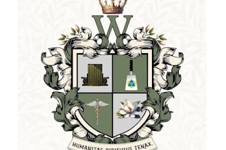 design luxury regal gothic heraldic family crest logo