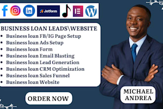 business loan leads mca leads business loan mca business leads loan website loan