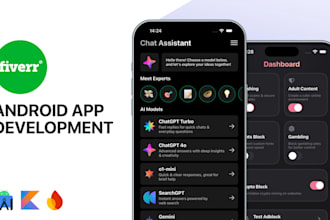 develop a professional android app in kotlin using android studio