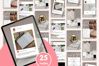 design instagram profile and stories