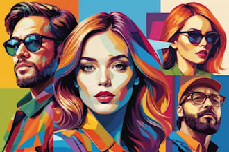 create your photo into awesome wpap pop art