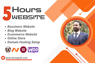 create a modern wordpress website in just 5 hours