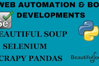 build python automation bots ai agent web automation web scraping ocr py scripts