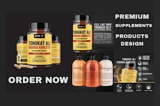 product mockup, candle label, private label and supplement label
