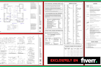 do 3d architecture plan, blueprint floor plan map, city permit, office site plan